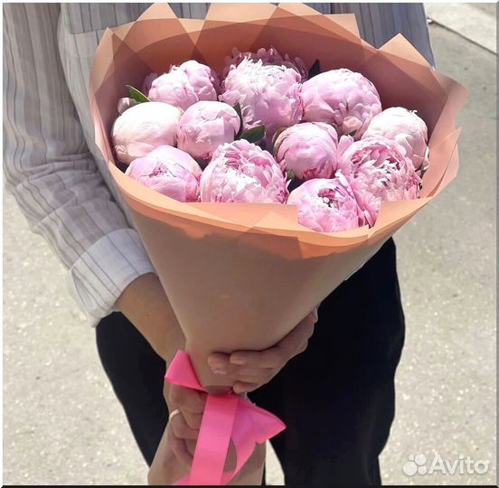 21 Пион с доставкой, пионы