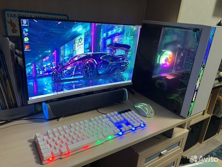 Игровой пк новый, комплект