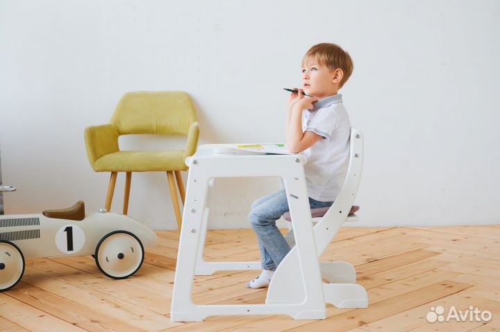 Растущий стол + стул комплект детский