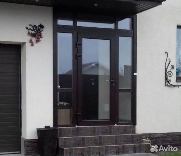 Входная группа. Пластиковые двери