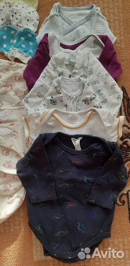 Вещи на малыша о 0 до 3 месяцев