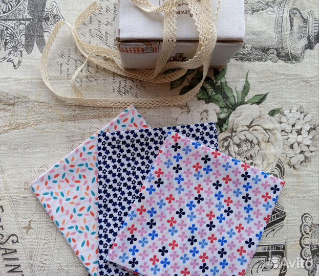 Набор немецких тканей 10 шт. (35*50 см)