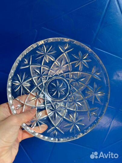 Хрустальное блюдо, салатник