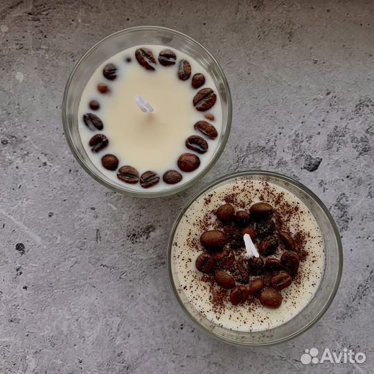 Ароматическая свеча ручной работы