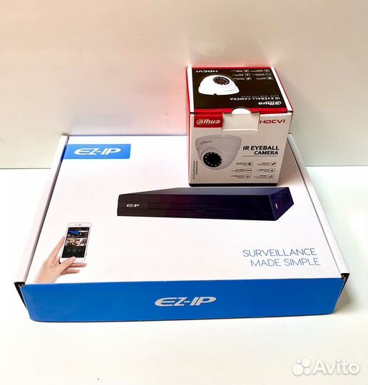 Комплект видеонаблюдения 1 камера Dahua