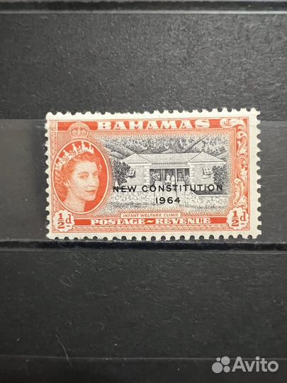 1964 г. Багамские острова. Стандарт