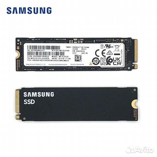Samsung pm9a1 (256Gb)