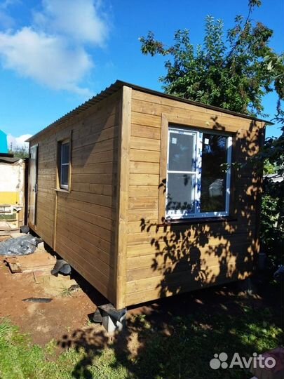 Вагончик бытовка дачная/деревянная бытовка