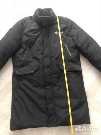 Куртка мужская зимняя adidas длинная