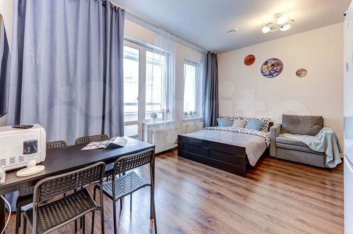 Квартира-студия, 35 м², 6/13 эт.