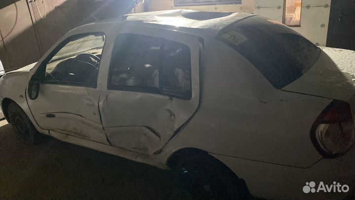 Renault Symbol 1.4 МТ, 2008, битый, 220 000 км