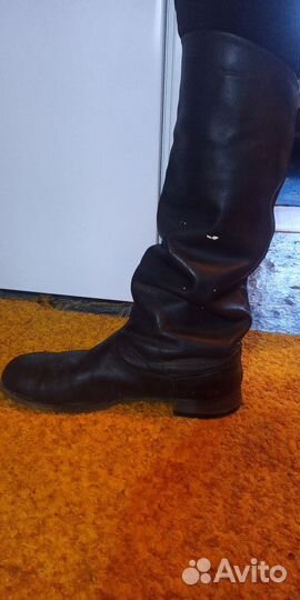 Сапоги офицерские яловые