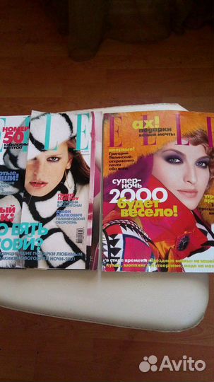 Журнал elle декабрь 2000 Новогодний выпуск