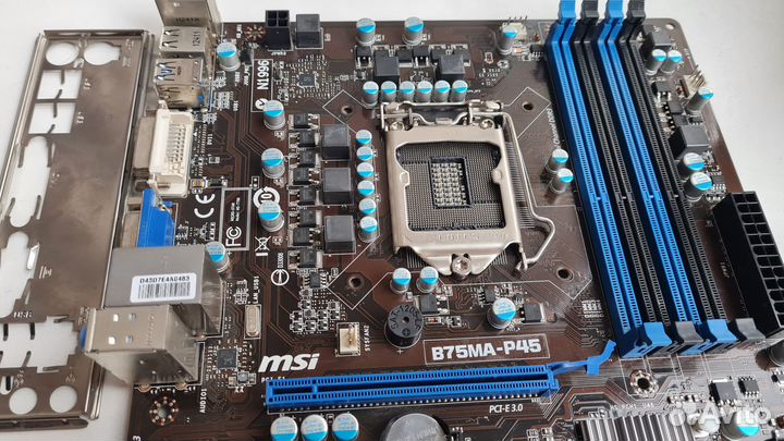 MSI B75MA-P45 сокет 1155