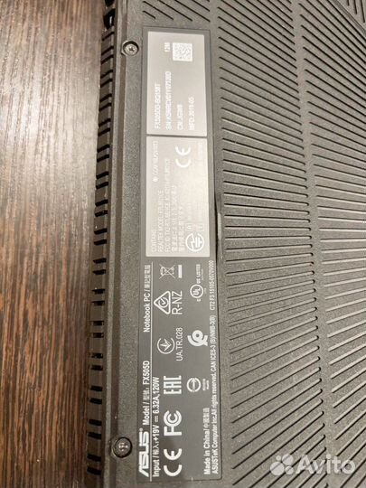 Игровой ноутбук asus tuf gaming 1050