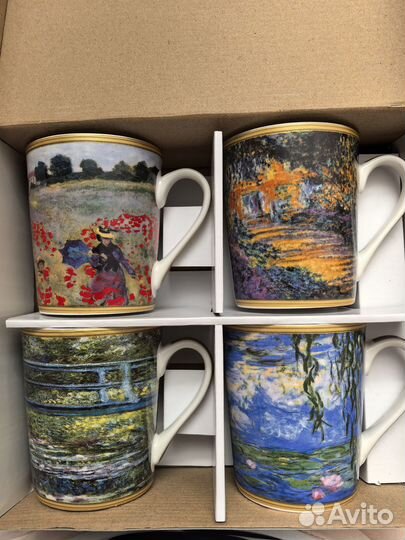 Набор кружек клод моне