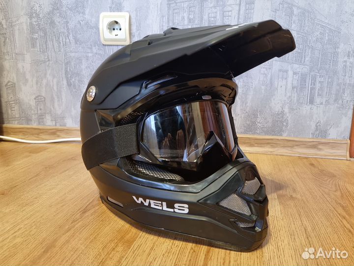 Мотошлем кроссовый