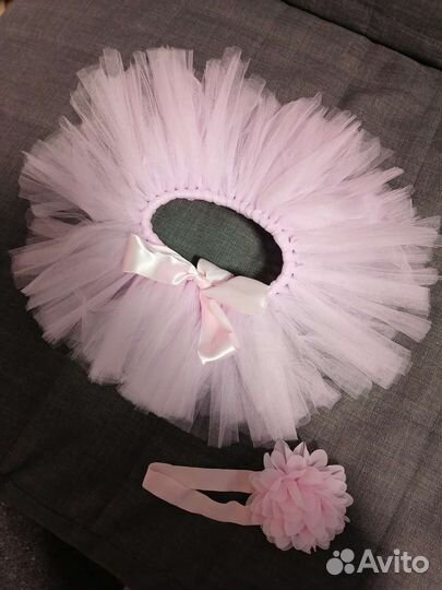 Реквизит для фотосессии. Повязка на голову и юбка