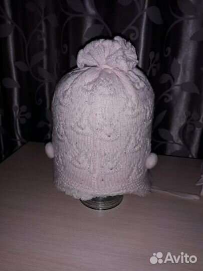 Комплект шапка, шарф