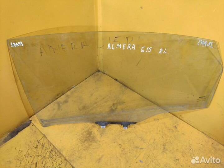 Стекло заднее левое для Nissan Almera G15