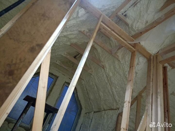 Утепление пенополиуретаном подвала, цоколя