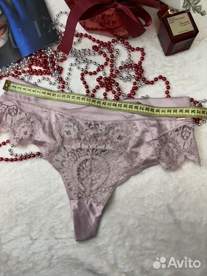 Hunkemoller Noir Роскошные трусы размер М