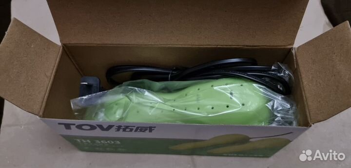 Сушилка для обуви TH 3603 зел. новая электрическая
