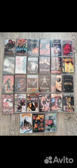 Сборники и альбомы на аудиокассетах