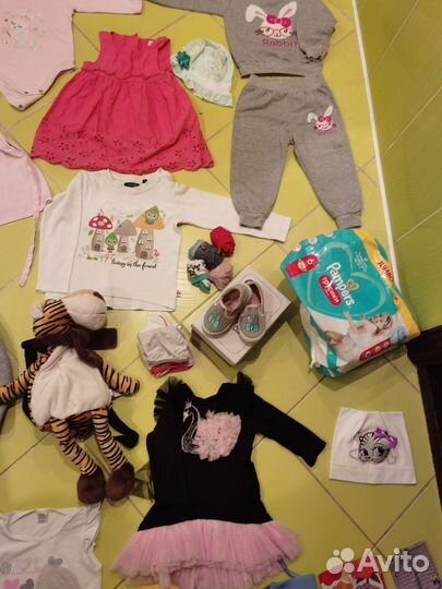 Вещи для девочки пакетом
