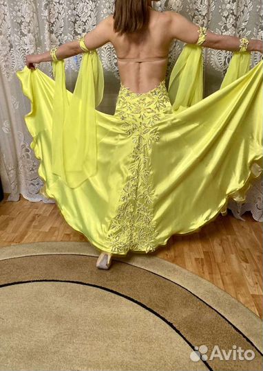 Платье для бальных танцев стандарт Ю-2,молодежь,вз