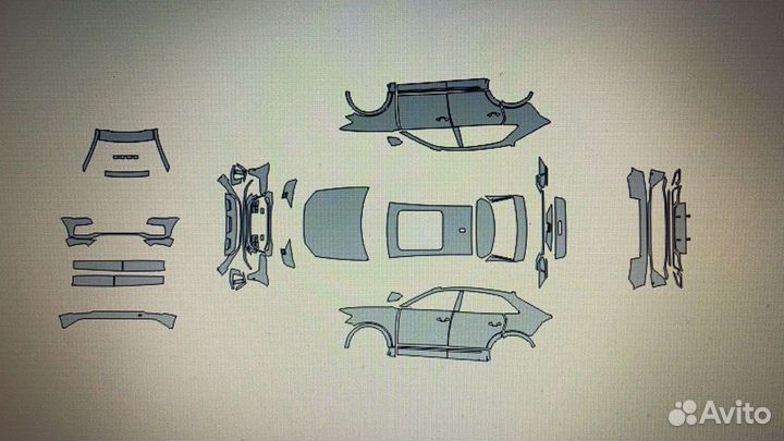 Лекала салона и кузова авто