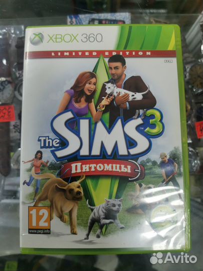 Игра Sims 3 питомцы для xbox 360