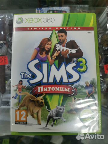 Игра Sims 3 питомцы для xbox 360