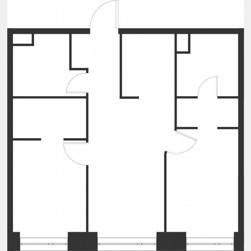 2-к. квартира, 55 м², 23/33 эт.