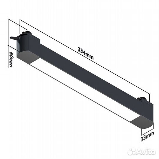 Линейный трековый светильник Liner T33 80027147