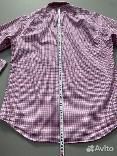 Рубашка Polo Ralph Lauren slim fit, M/L, оригинал