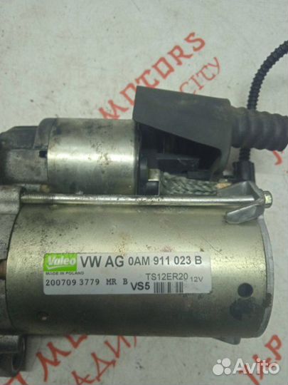 Стартер Volkswagen Golf 5 универсал caxa 1.4