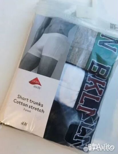 Новые мужские трусы h&m Германия в карусели