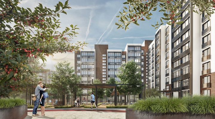 3-к. квартира, 79,9 м², 2/10 эт.