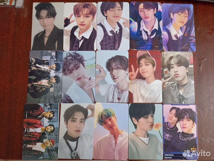 Stray kids неоф карты/открытки