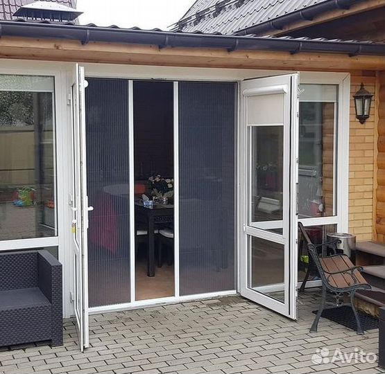 Москитная сетка Плиссе