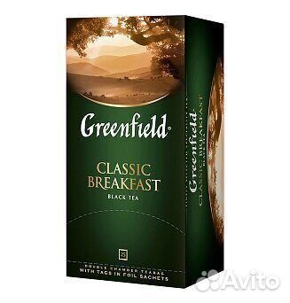 Опт - Чай Greenfield Classic Breakfast Чёрный 25п
