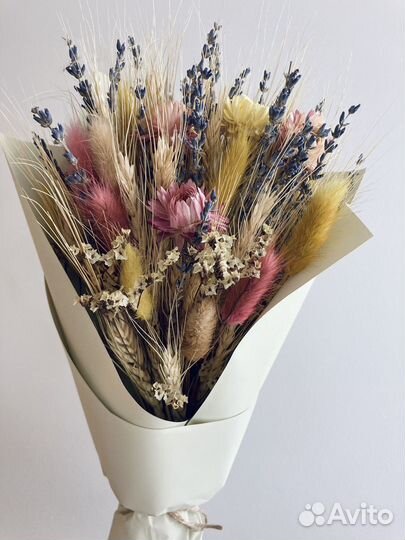 Букеты из сухоцветов в наличии