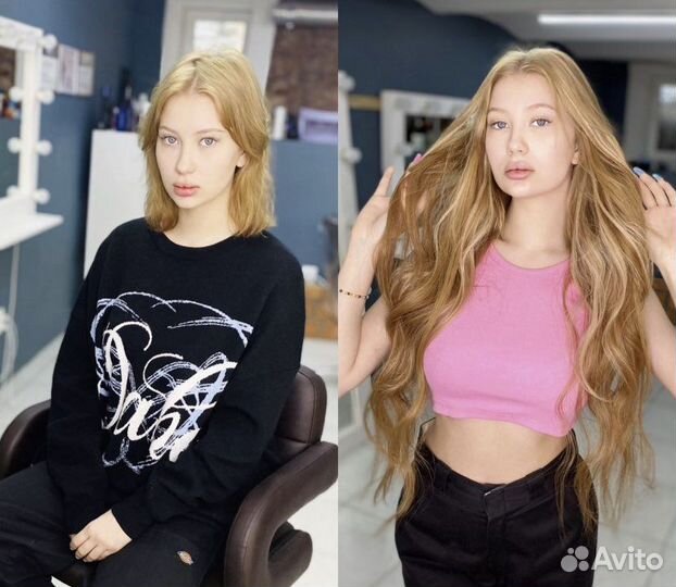 Наращивание волос