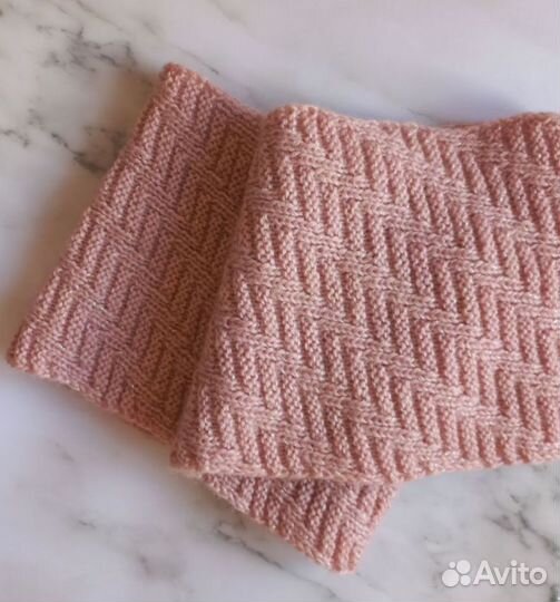 Шапка, бактус, шарф, снуд (ручная работа)