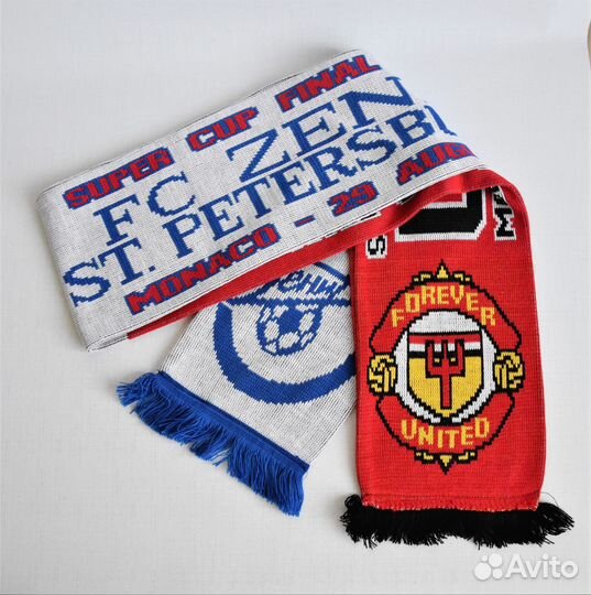 Шарф Финал суперкубок 2008 Monaco Zenit Made in UK
