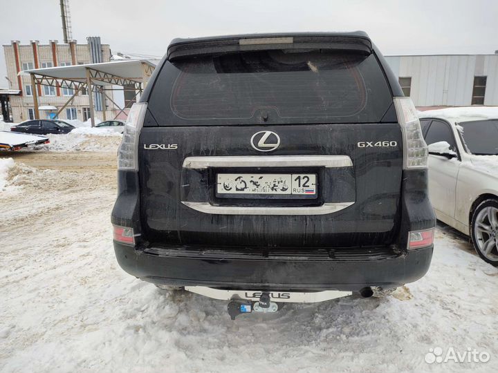 Фаркоп на Lexus GX460 Лексус нержавеющая пластина