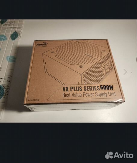 Блок питания AeroCool VX-600 plus 600W