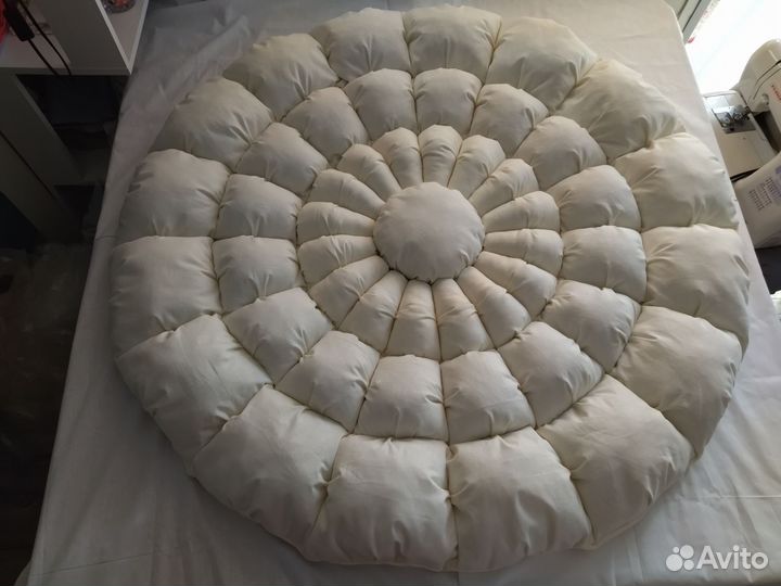 Коврик бомбон новый круглый