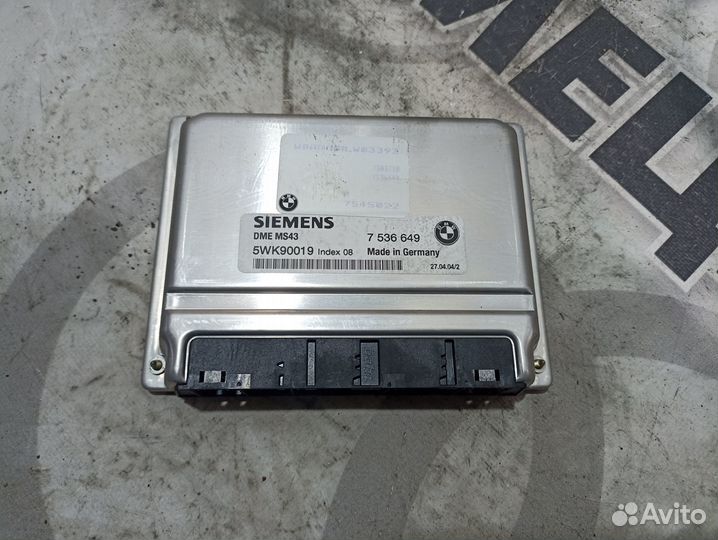 Эбу двигателя BMW E53